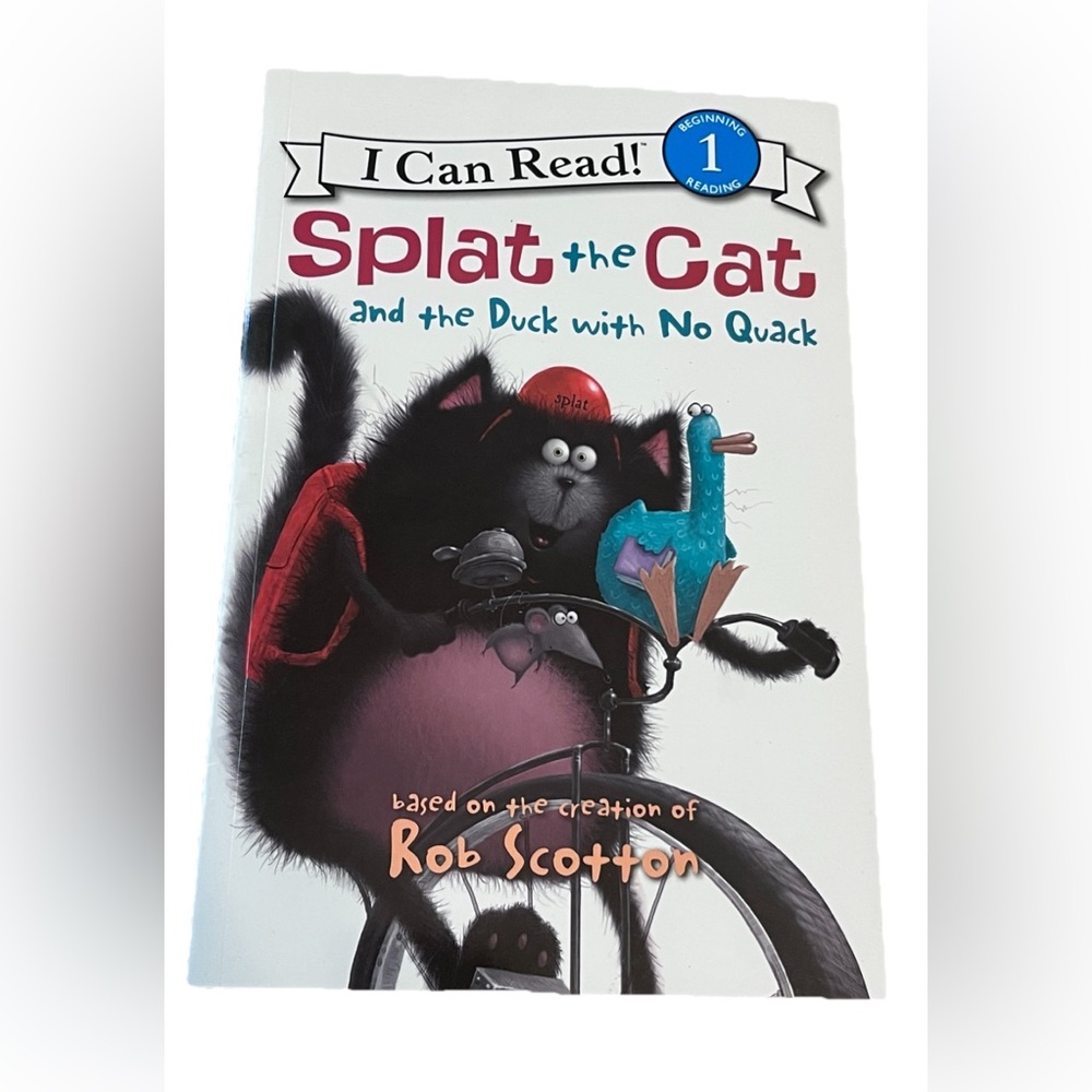 Splat the Cat and the Duck with No Quack – I Can Read Level 1